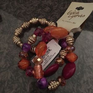 Erica Lyons. Bead bracelet bunch.